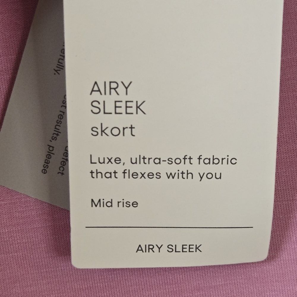 NWT All In Motion Girl's Airy Sleek Skort Rose Pink L XL - Picture 8 of 14